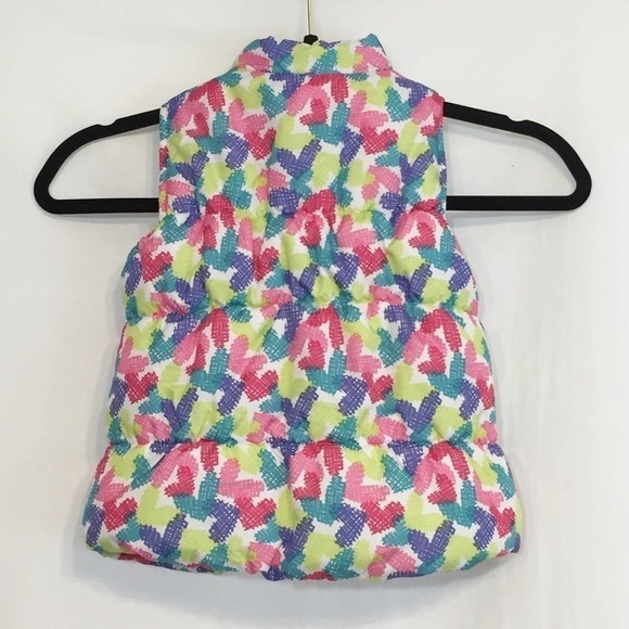 KIDS Headquarters Hearts and Ruffles Puffer Vest Size 3T Valentine's Day Toddler - Picture 4 of 7